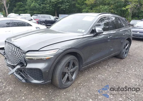 2023 Genesis Gv70 2.5T Awd из США, поврежденный, VIN KMUMADTB8PU088041